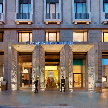 Hotel Mandarin Oriental, Barcelona Exteriér fotografie