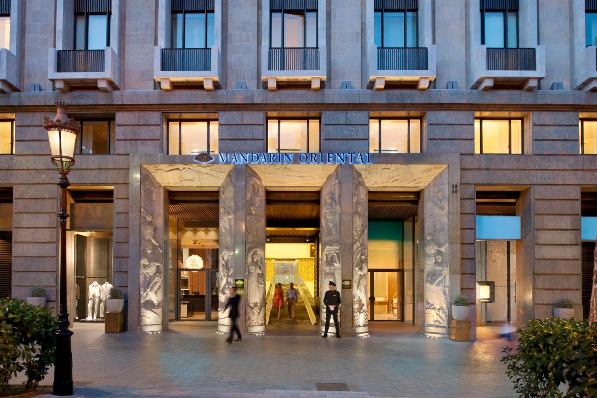 Hotel Mandarin Oriental, Barcelona Exteriér fotografie